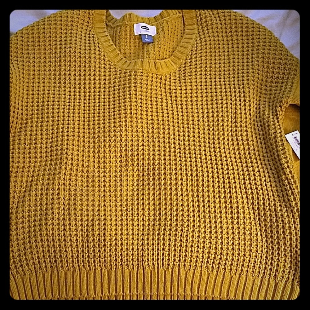 Cable knit sweater